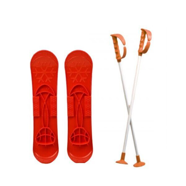 

Детские лыжи SKI BIG FOOT (красные) 6586