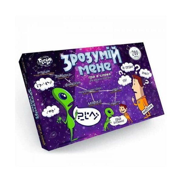

Большая настольная игра Пойми меня (Зрозумій мене) (укр) DTG18u