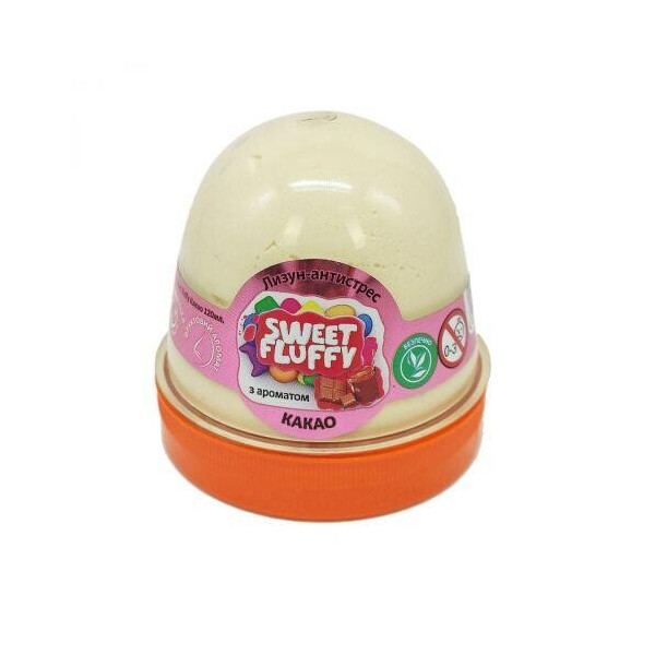 

Лизун-антистресс Sweet fluffy Какао 120 мл 80108