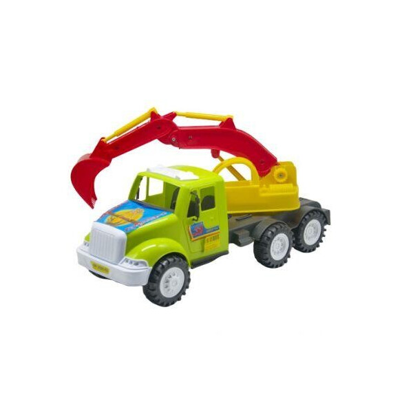 

Пластиковая машинка Экскаватор салатовый KW-13-002-1