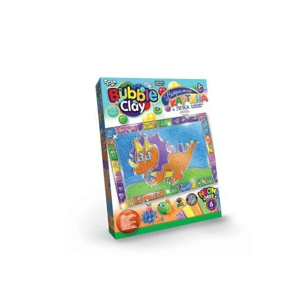 

Витражная картина Bubble Clay Динозавр BBC-02-01U