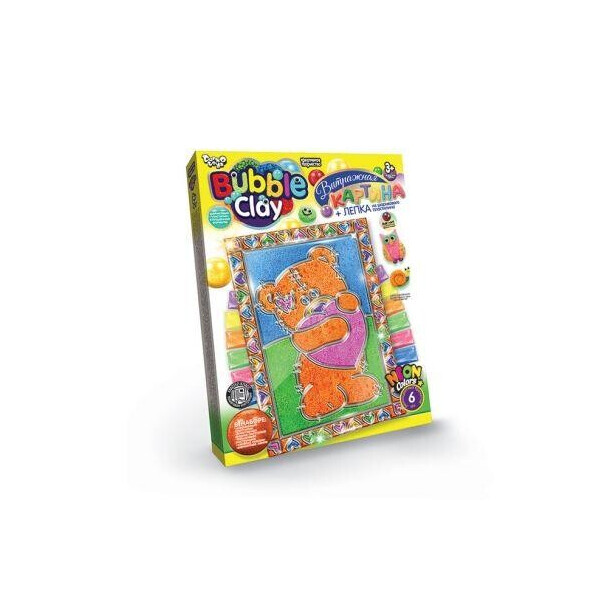 

Витражная картина Bubble Clay Мишка (рус) BBC-02-04