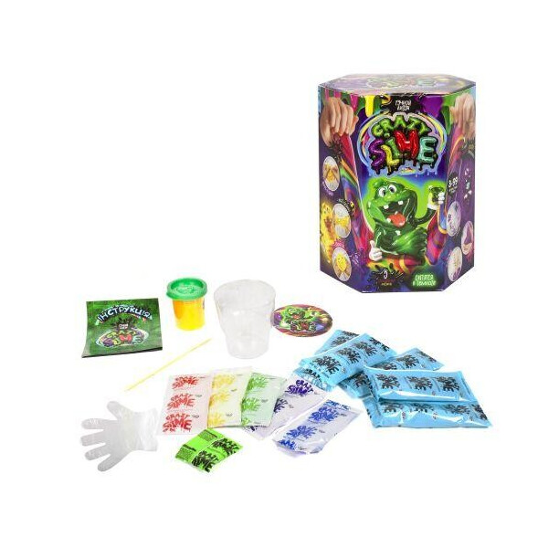 Набор для опытов Crazy Slime - Лизун своими руками (рус) SLM-01-01