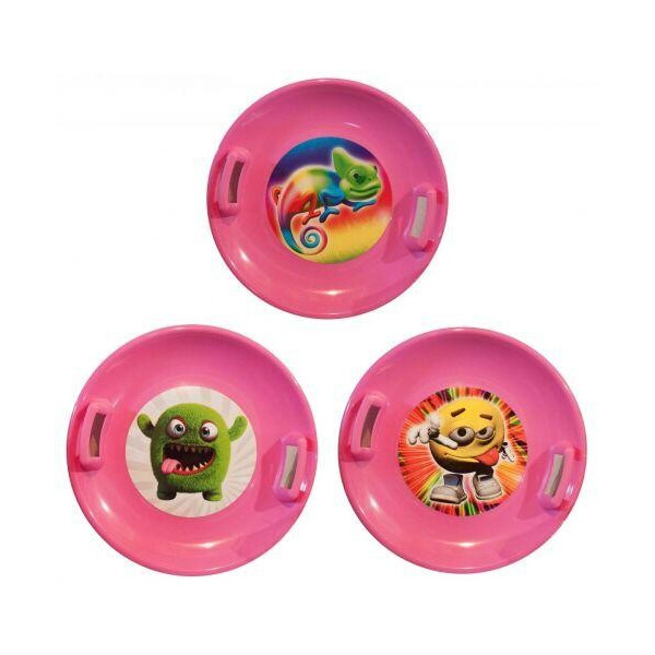 

Санки-Ледянка SNOW PLATE (розовые) 60см 6111