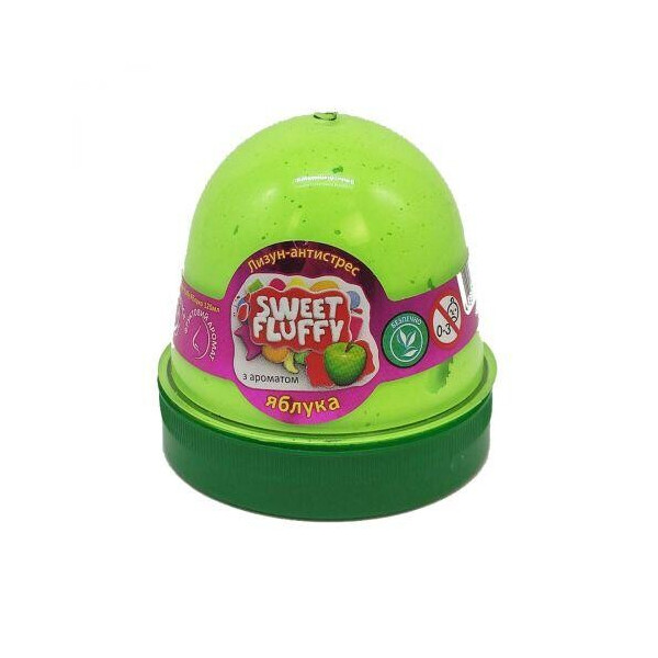 

Лизун-антистресс Sweet fluffy: Яблоко 120 мл 80073