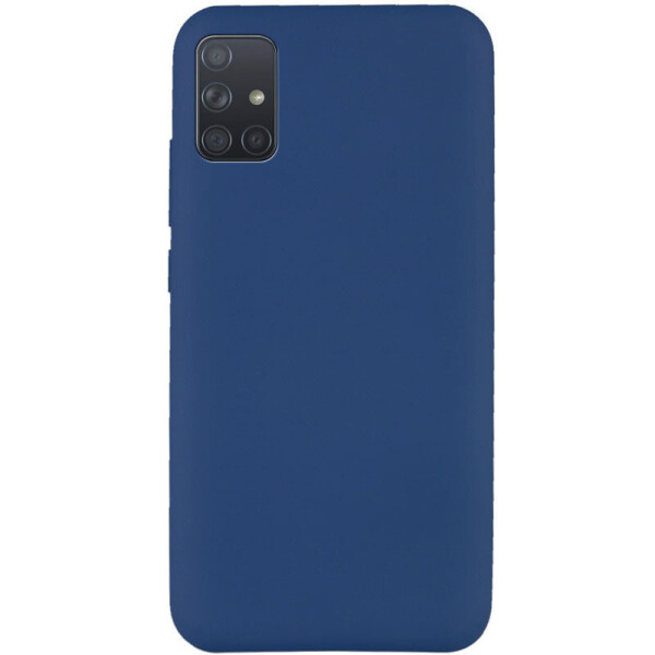 

Чохол Silicone Cover Full without Logo (A) для Samsung Galaxy A51 Синій/Navy blue (137012)