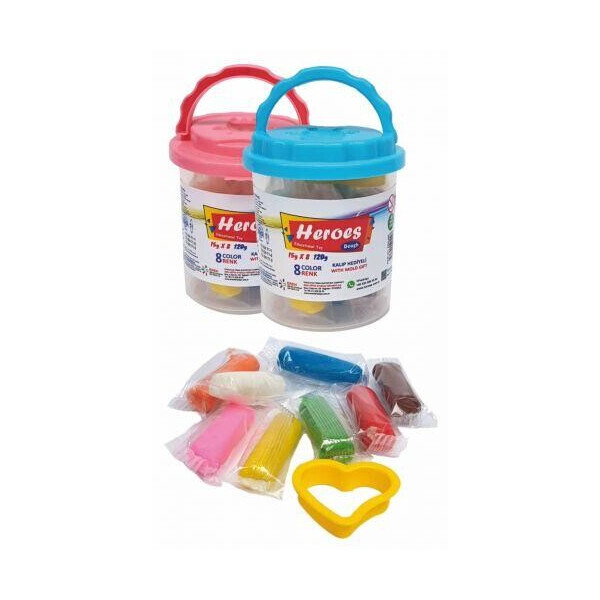 

Тесто Heroes, 8 х 15 г E ERN-502