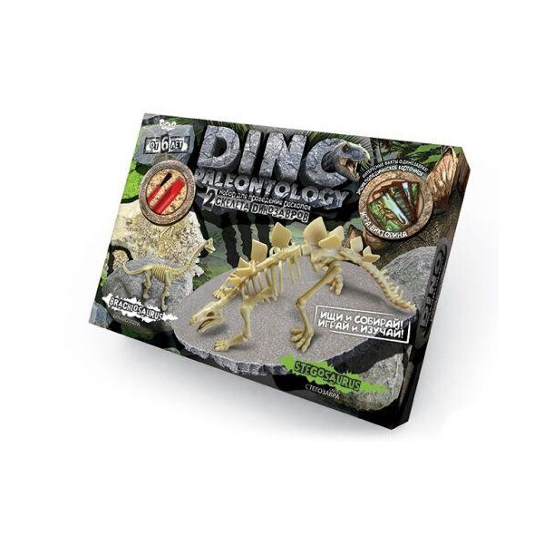 

Набор для проведения раскопок DINO PALEONTOLOGY, Стегозавр, DP-01-01 DP-01-01,02,0