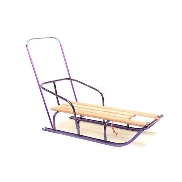

Санки фиолетовые Водан с ручкой CD-1P