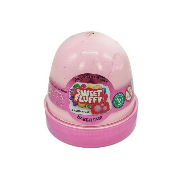 

Лизун-антистресс Sweet fluffy: баббл гам 120 мл 80114