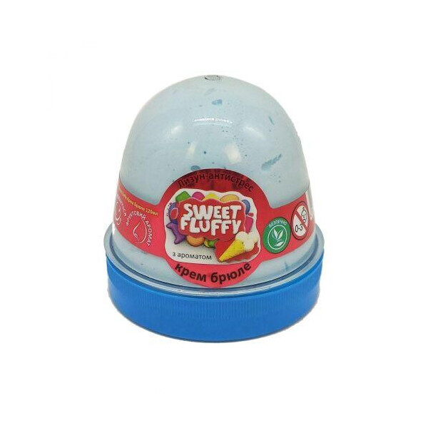 

Лизун-антистресс Sweet fluffy Крем Брюле 120 мл 80078