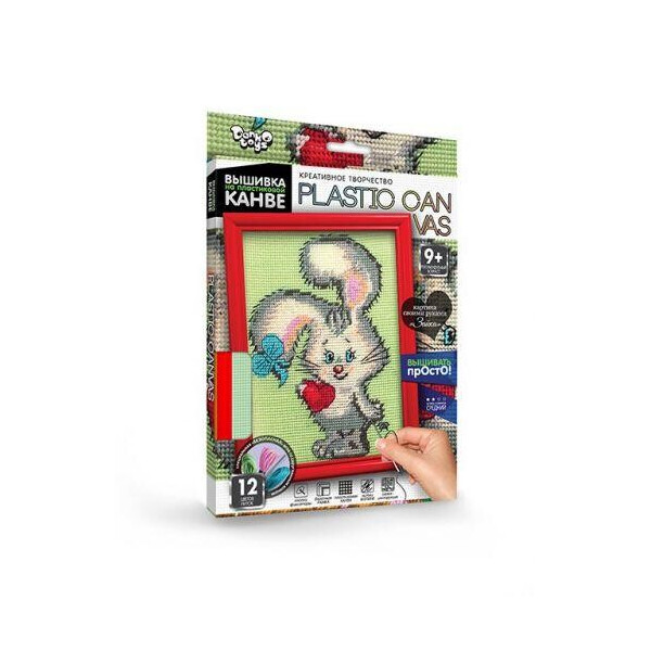 

Вышивка на пластиковой канве PLASTIC CANVAS Кролик PC-01-07