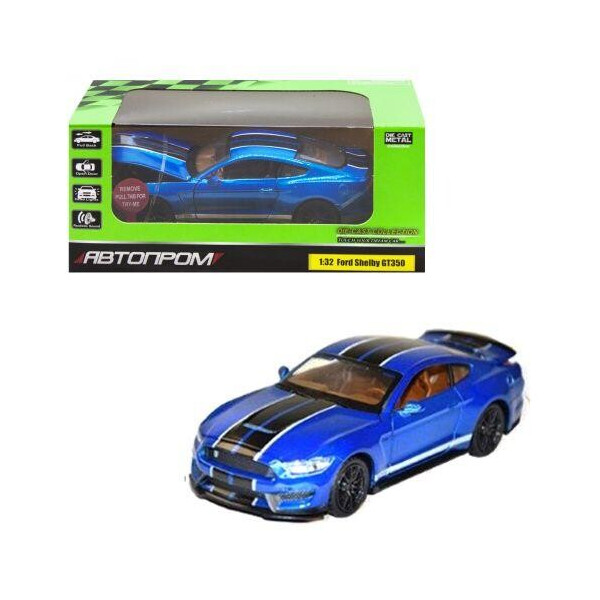 

Машинка Ford Shelby GT350 из серии Автопром, синий 68441
