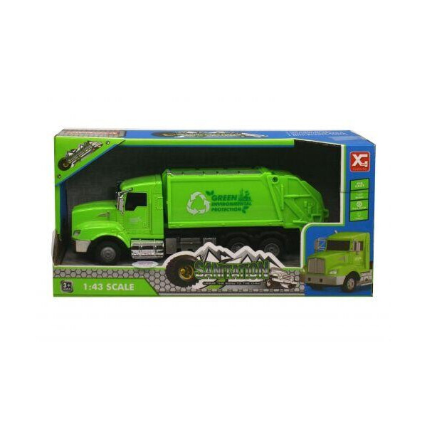 

Металлопластиковая машинка Мусоровоз XG877-A75ABC