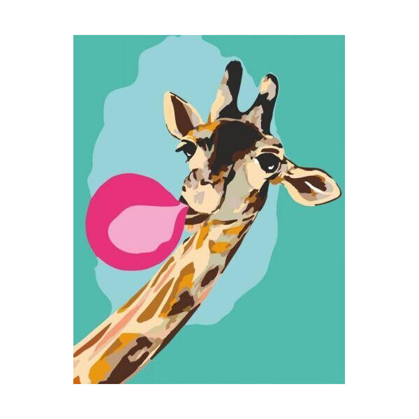 

Картина по номерам Cool giraffe ★★ ☆ N0001363