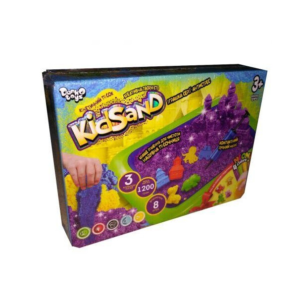

Кинетических песок KidSand (1200 г) с Песочница (укр) KS-02-02U