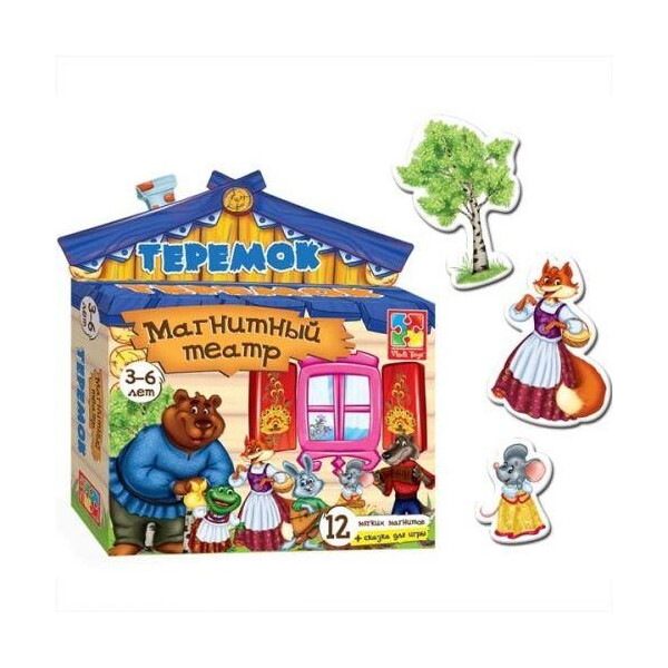 

Игра настольная Магнитный театр. Теремок VT3206-08