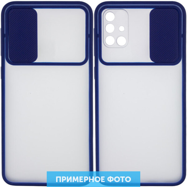 

Чохол Camshield mate TPU зі шторкою для камери для Xiaomi Redmi Note 8 Pro Синій (146781)