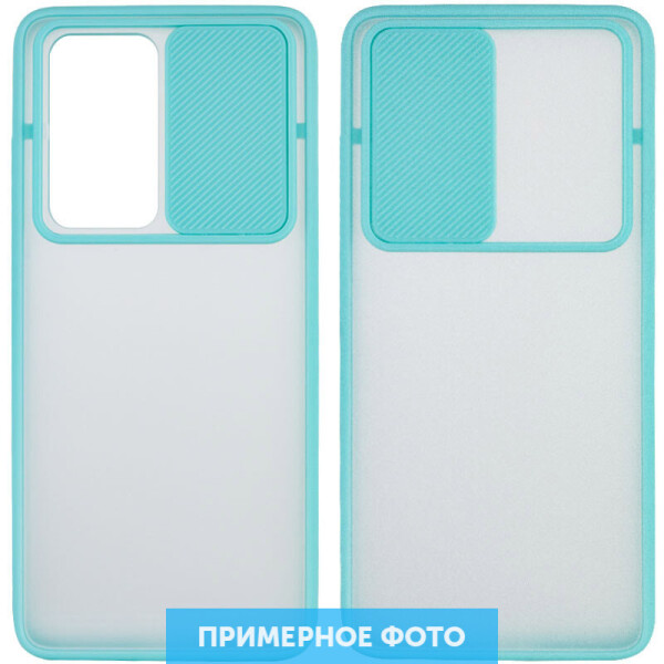 

Чехол Camshield mate TPU со шторкой для камеры для Realme X3 SuperZoom / X3 / X50 Бирюзовый (145777)