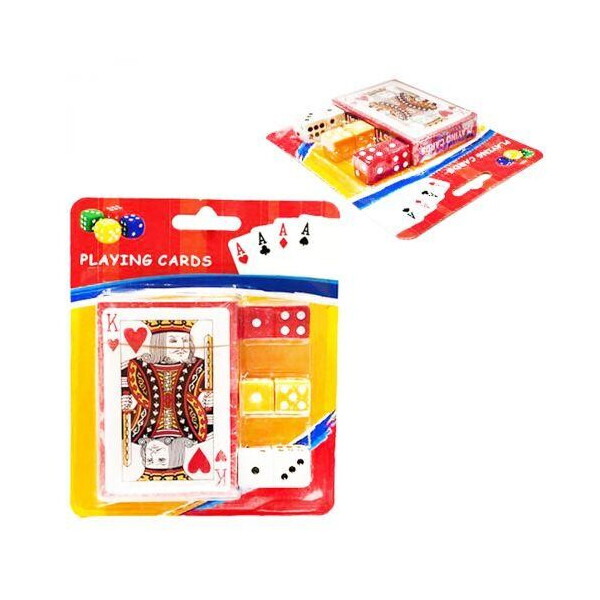 

Игровой набор Карты и кости IGR44