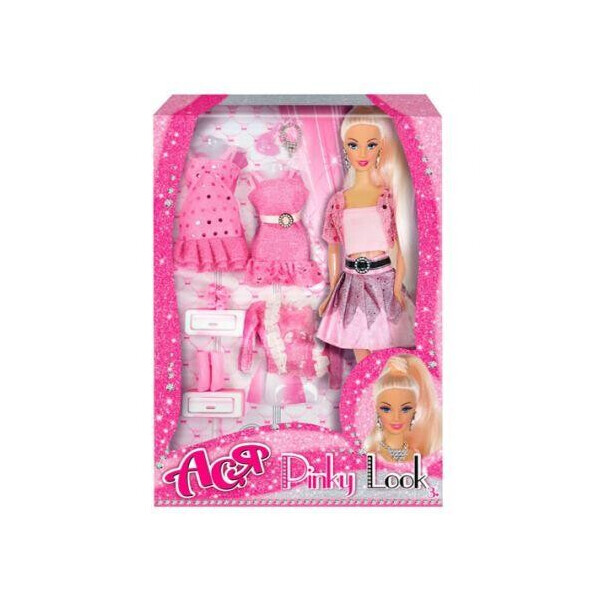 

Кукла Ася с аксессуарами Pinky Look 35080