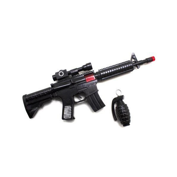 

Автомат-трещетка M16 с гранатой 803