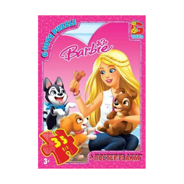 

Пазлы "Barbie: питомцы", 35 эл BA017
