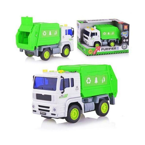 

Машинка музыкальный Мусоровоз WY520A