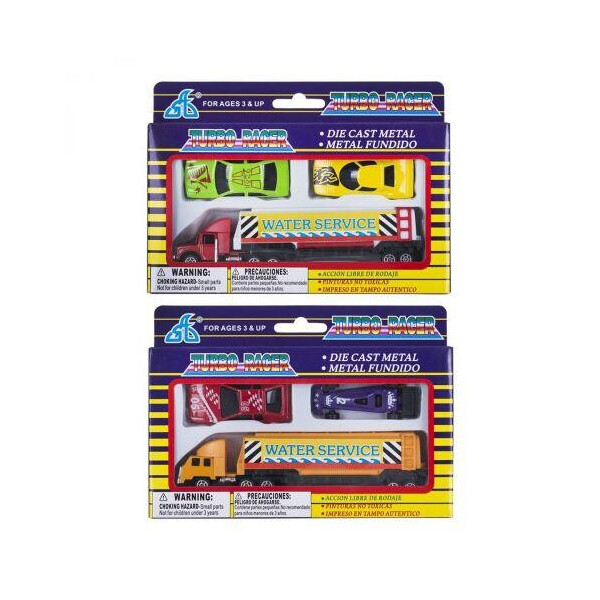 

Игрушечный набор мини-машинок TUBRO RACER 3 элемента 927W3