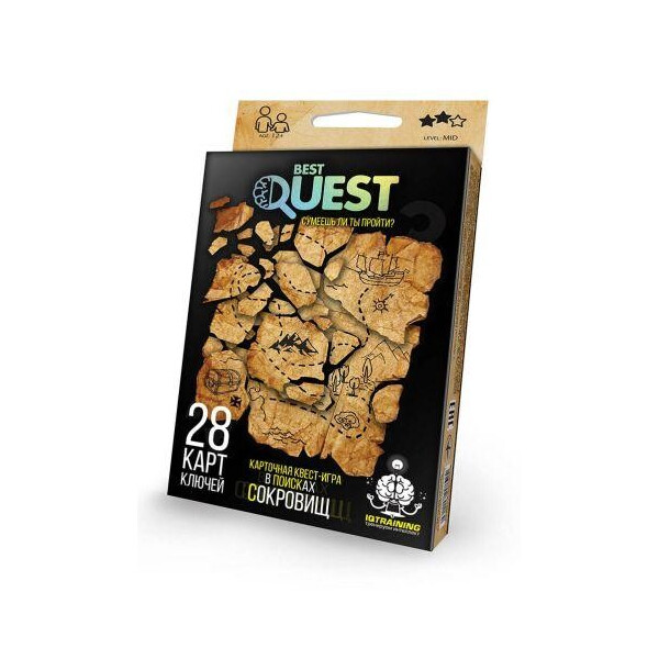 

Карточная квест-игра Best Quest: В поисках сокровищ (рус) BQ-01-03
