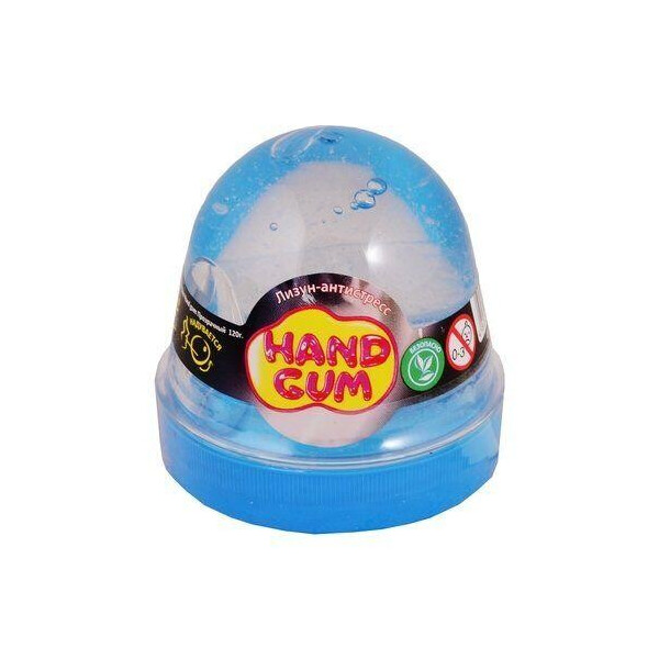 

Лизун-антистресс Hand gum 120 г прозрачный 80107