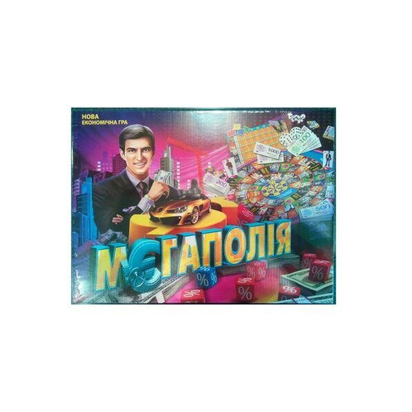 

Настольная игра Мегаполия (укр) DTG6U