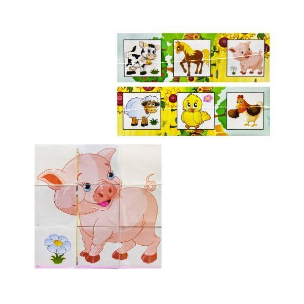 

Кубики Собери картинку: Домашние животные 411