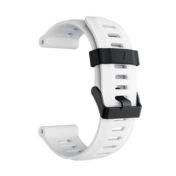 

Силиконовый ремешок для GARMIN Universal 26 Smooth Silicone Band White