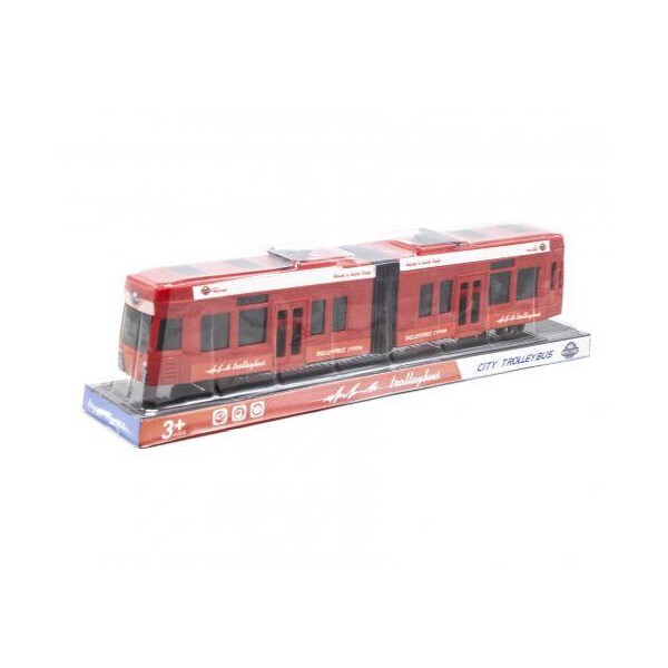 

Трамвай инерционный (красный) KX905-14