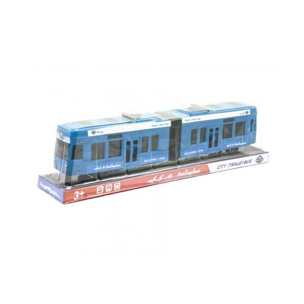 

Трамвай инерционный (синий) KX905-14