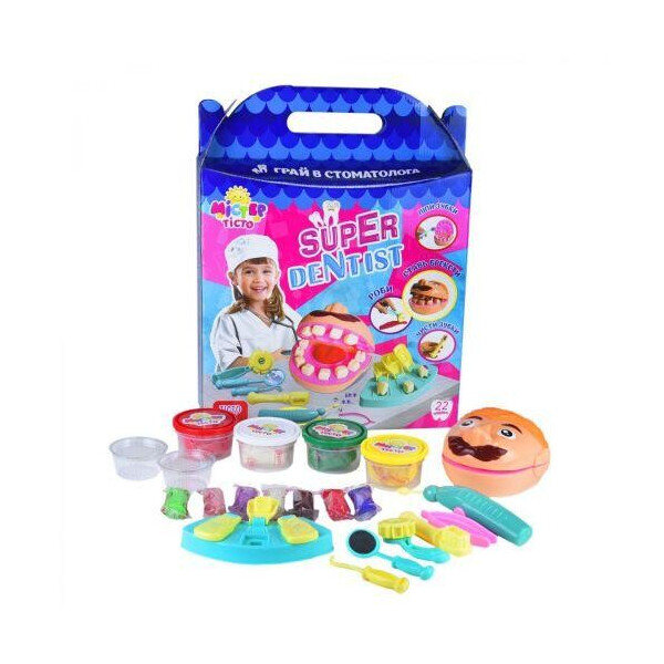 

Большой набор для лепки Мистер Тесто: Super Dentist 71407