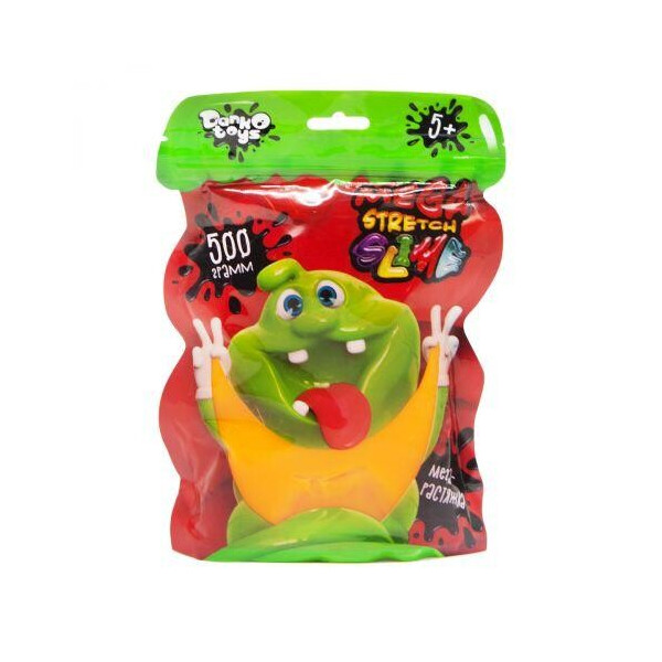 

Слайм Mega Stretch Slime 500 г рус оранжевый SLM-12-01