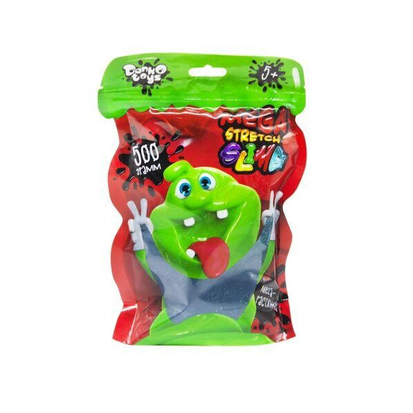 

Слайм Mega Stretch Slime 500 г рус синий SLM-12-01