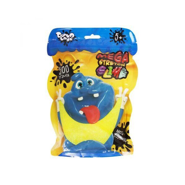 

Слайм Mega Stretch Slime 500 г укр желтый SLM-12-01U