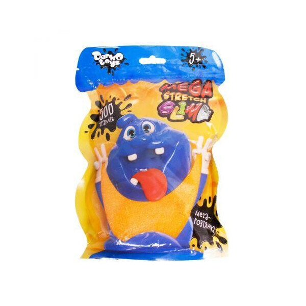 

Слайм Mega Stretch Slime 500 г укр оранжевый SLM-12-01U