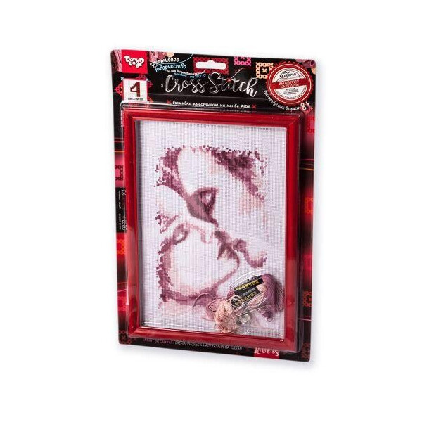 

Вышивка крестиком на канве Cross Stitch: Влюблённая пара VKB-01-12