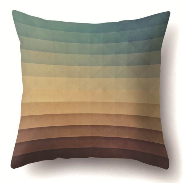

Подушка декоративная со сменной наволочкой Berni Home Gradient 45х45см Разноцветная (56063)