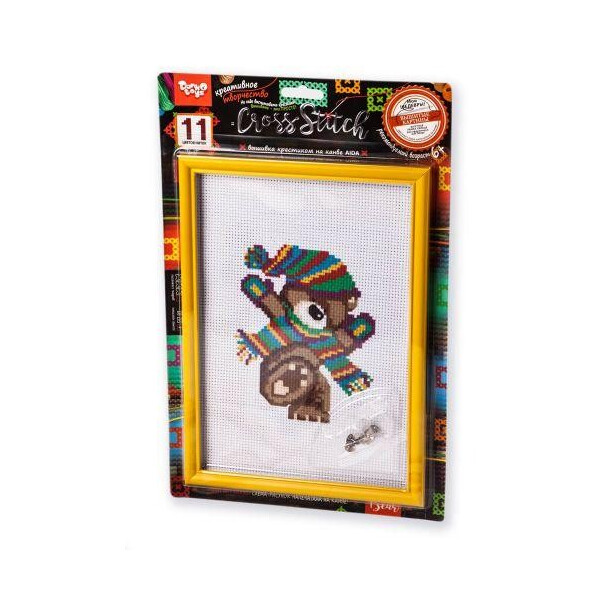 

Вышивка крестиком на канве Cross Stitch: Мишка VKB-01-11