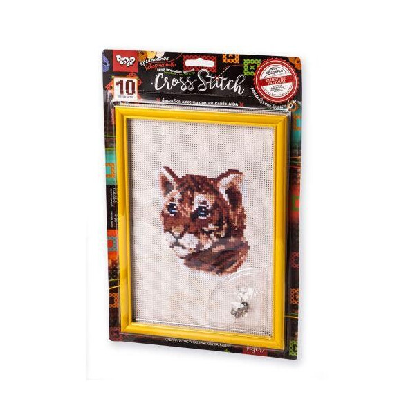 

Вышивка крестиком на канве Cross Stitch: Тигр VKB-01-01