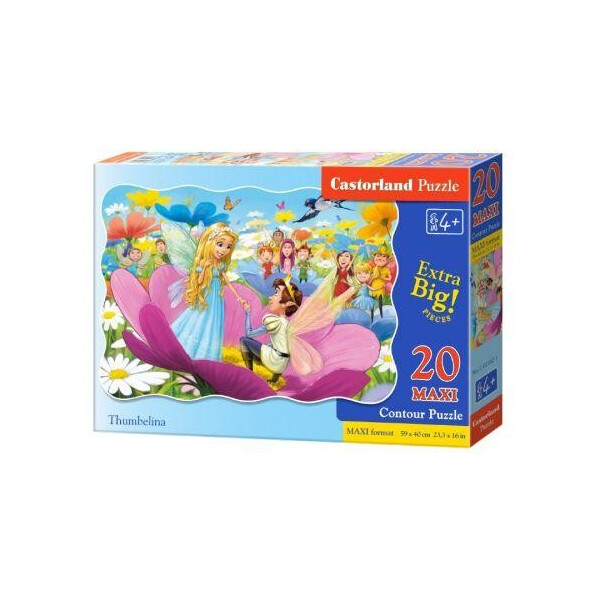 

Пазлы Макси Дюймовочка, 20 элементов С-02382