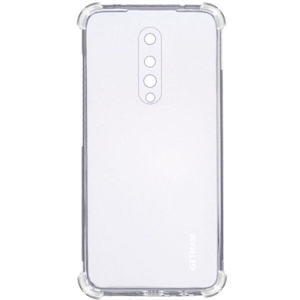 

TPU чехол GETMAN Ease logo усиленные углы для OnePlus 8 Прозрачный / Transparent (146699)