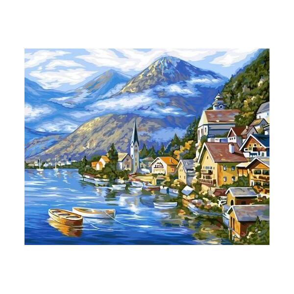 

Картина по номерам Австрийский пейзаж рус KpN-01-01