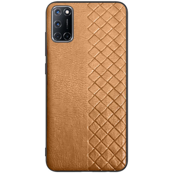 

Шкіряна накладка WeaveSide (PU) для Oppo A72 Коричневий (146800)