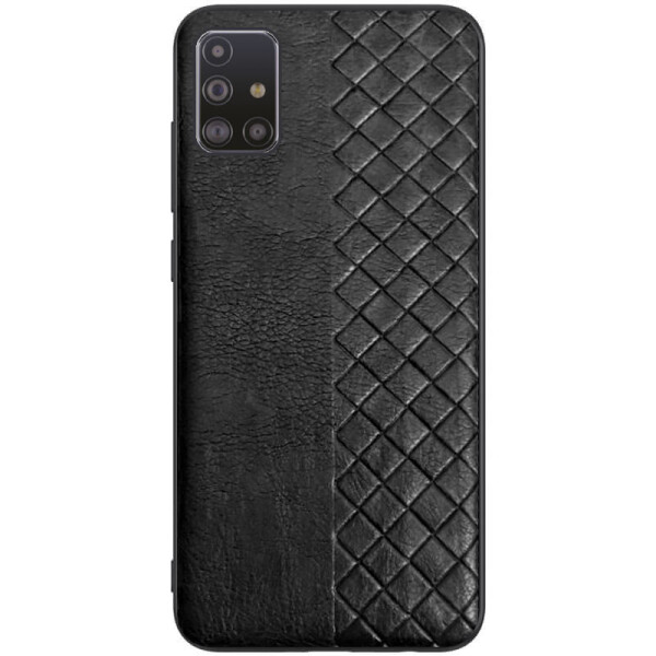 

Шкіряна накладка WeaveSide (PU) для Samsung Galaxy M31s Чорний (145687)